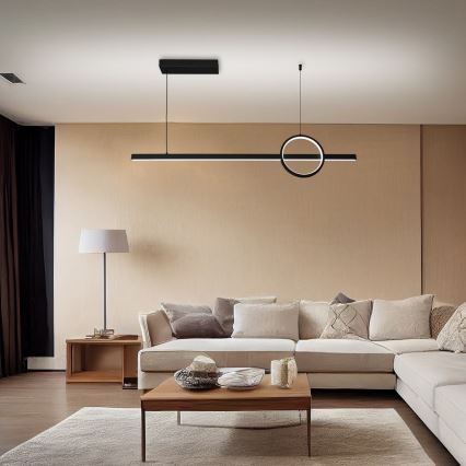 Brilagi - Regulējams LED lustra ar vadu NIVIO LED/20W/230V 3000-6000K + tālvadības pults