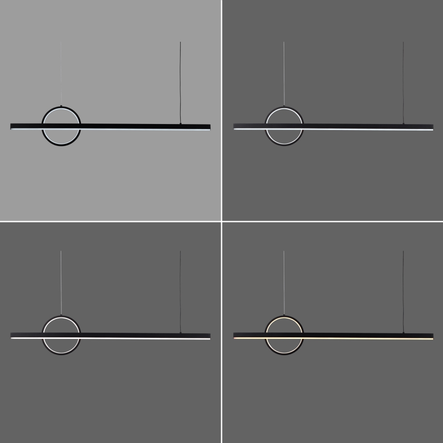 Brilagi - Regulējams LED lustra ar vadu NIVIO LED/20W/230V 3000-6000K + tālvadības pults