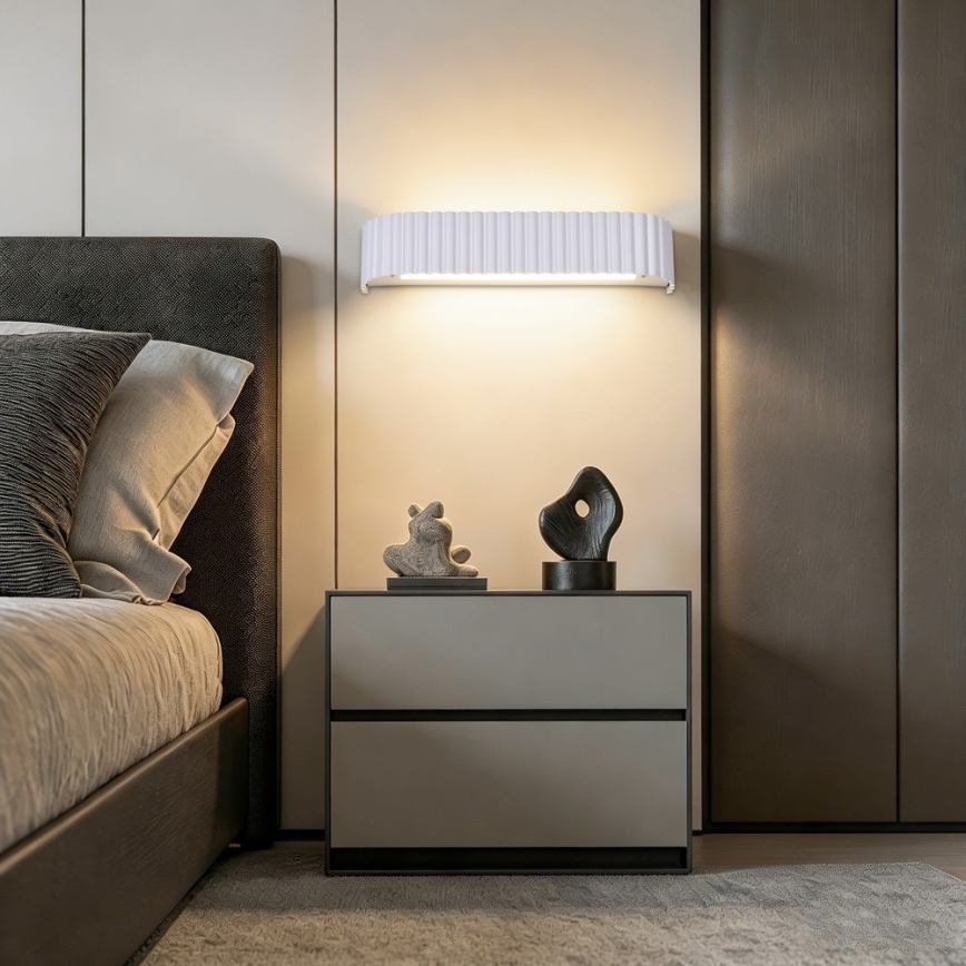 BRILAGI - regulējams LED sienas gaismeklis FALCON MODERN LED/14W/230V 3000-6000K 40 cm balts + ar tālvadības pulti