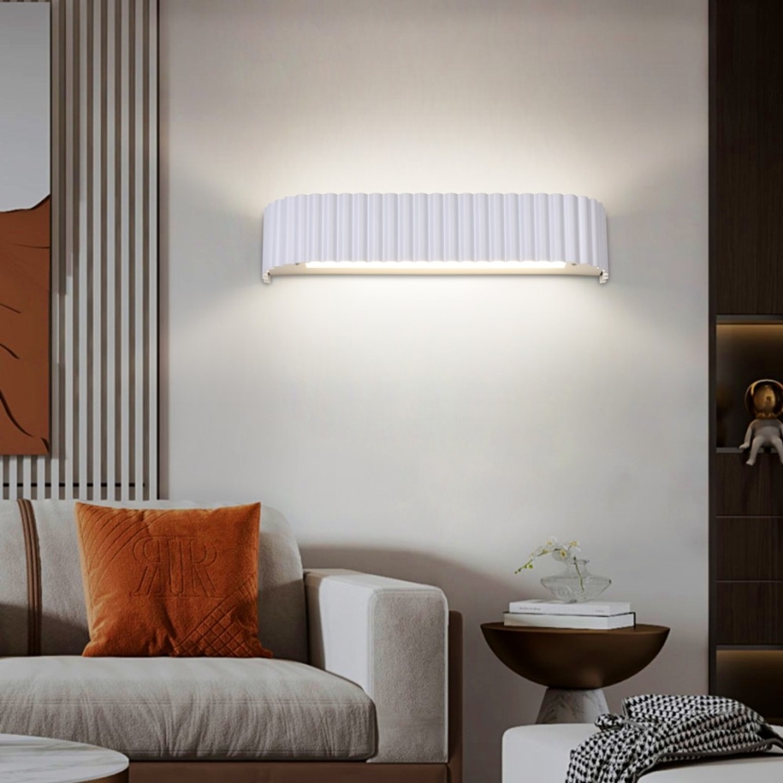 BRILAGI - regulējams LED sienas gaismeklis FALCON MODERN LED/14W/230V 3000-6000K 40 cm balts + ar tālvadības pulti