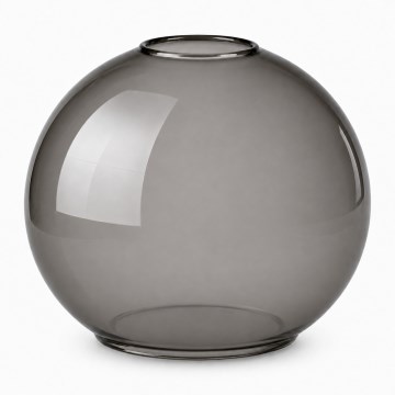 Brilagi - Rezerves stikls lustrai DIOR E27 Ø 15 cm, dūmakaini pelēks
