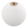 Brilagi - Rezerves stikls lustrām, sienas lampām un lampām MISTEL, MILLA d. 15 cm balta