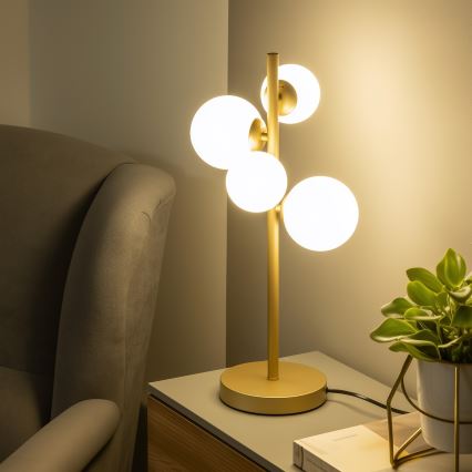 Brilagi - Rezerves stikls lustrām, sienas lampām un lampām MISTEL, MILLA d. 15 cm balta