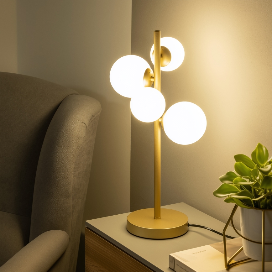 Brilagi - Rezerves stikls lustrām, sienas lampām un lampām MISTEL, MILLA d. 15 cm balta