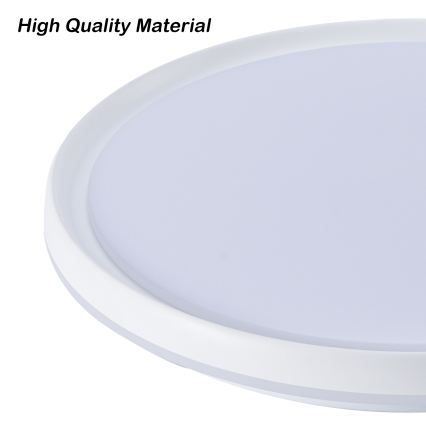 Brilagi - LED dimmējams griestu gaismeklis RIVO LED/72W/230V 3000-6000K balta, Ø 50 cm + tālvadības pults