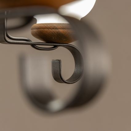 Brilagi - ROATA lustra uz ķēdes 5×E14/40W/230V Ø 70 cm, no buka koka