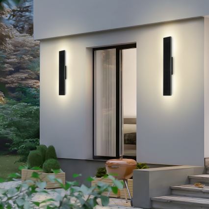 Brilagi - saules LED sienas gaismeklis ar regulējamu spilgtumu SUN LED/4W/230V 60 cm 4000 mAh IP44
