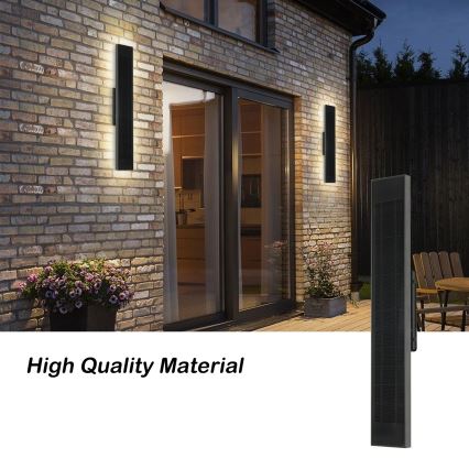 Brilagi - saules LED sienas gaismeklis ar regulējamu spilgtumu SUN LED/4W/230V 60 cm 4000 mAh IP44
