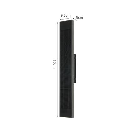 Brilagi - saules LED sienas gaismeklis ar regulējamu spilgtumu SUN LED/4W/230V 60 cm 4000 mAh IP44
