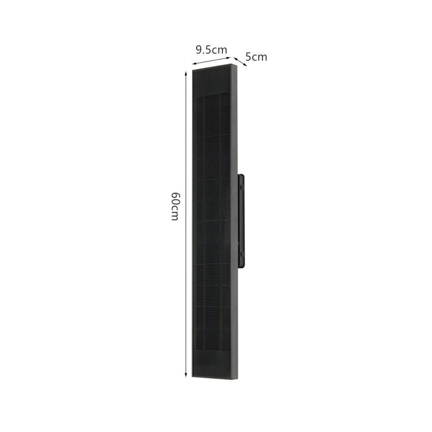 Brilagi - saules LED sienas gaismeklis ar regulējamu spilgtumu SUN LED/4W/230V 60 cm 4000 mAh IP44