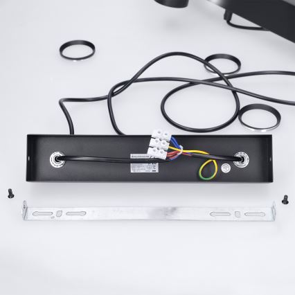 BRILAGI - SELE pakaramā lustra uz troses 4xGU10/30W/230V melna