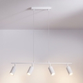 Brilagi - SELE piekaramā lampa uz troses 4xGU10/30W/230V, balta