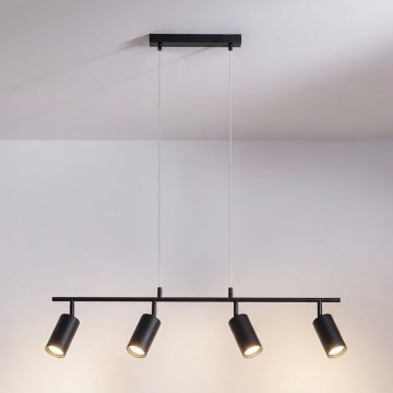 Brilagi - SELE piekaramā lampa uz vada 4xGU10/30W/230V melna