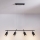 Brilagi - SELE piekaramā lampa uz vada 4xGU10/30W/230V melna