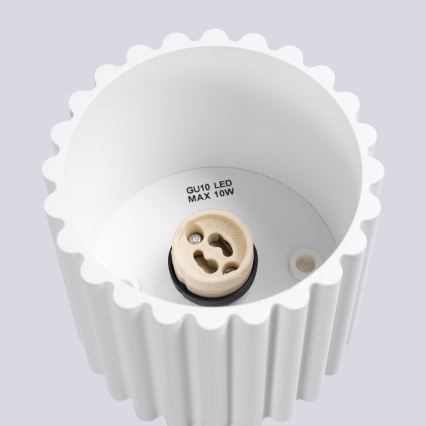 Brilagi - SFERA punktveida gaismeklis 1xGU10/10W/230V, Ø 10 cm, balts