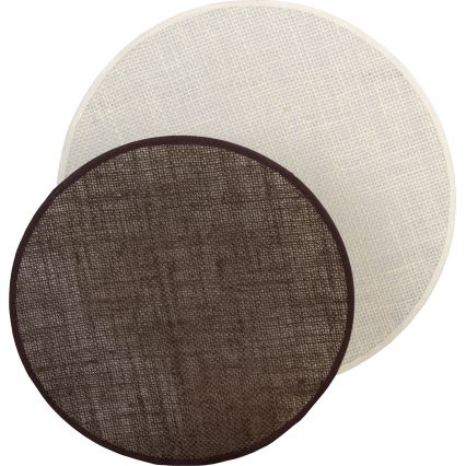 Brilagi - Sienas gaismeklis CIRCLES 1xE27/60W/230V Ø 35 cm krēmkrāsa/brūna