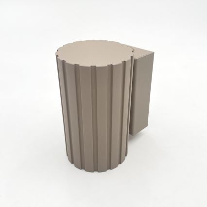 Brilagi - Sienas gaismeklis CRISPINA 1xGU10/10W/230V 10 cm bēšs