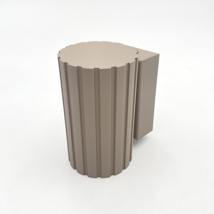 Brilagi - Sienas gaismeklis CRISPINA 1xGU10/10W/230V 10 cm bēšs