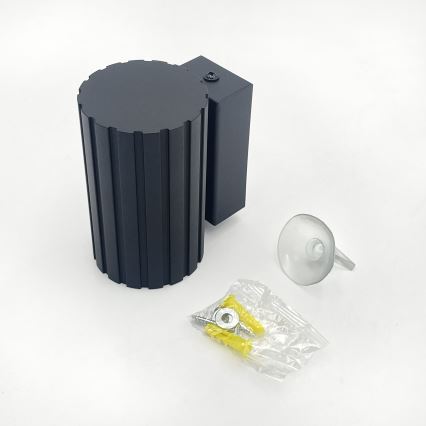 Brilagi - Sienas gaismeklis CRISPINA 1xGU10/10W/230V 10 cm melns