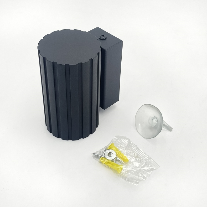 Brilagi - Sienas gaismeklis CRISPINA 1xGU10/10W/230V 10 cm melns