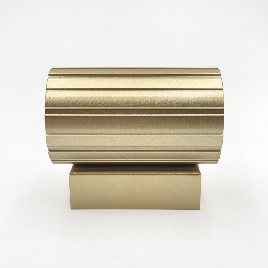 Brilagi - Sienas gaismeklis CRISPINA 1xGU10/10W/230V 10 cm zelta krāsā