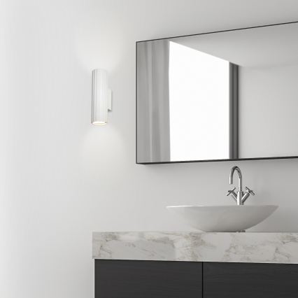 Brilagi - Sienas gaismeklis CRISPINA 2xGU10/10W/230V 20 cm balts