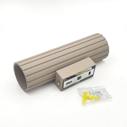 Brilagi - sienas gaismeklis CRISPINA 2xGU10/10W/230V 20 cm bēšs