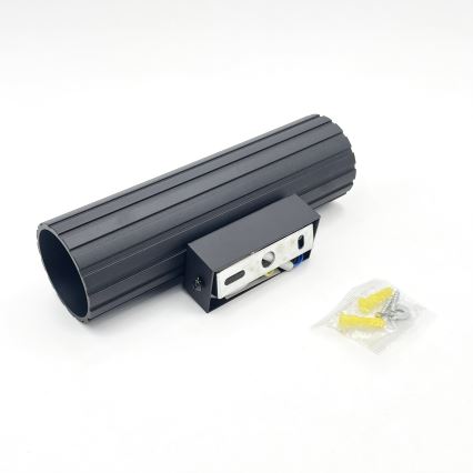 Brilagi - Sienas gaismeklis CRISPINA 2xGU10/10W/230V 20 cm melns