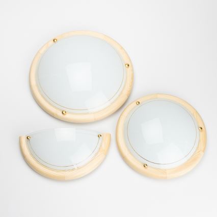 Brilagi - Sienas gaismeklis ORBIS 1xE27/60W/230V 30 cm, no priedes