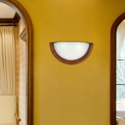 Brilagi - Sienas gaismeklis ORBIS 1xE27/60W/230V 30 cm priede