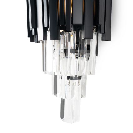 BRILAGI - Sienas gaismeklis VERVE 2xE14/40W/230V melns