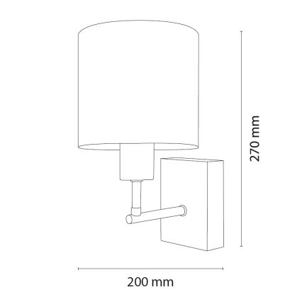 BRILAGI - Bērnu sienas lampa BOBO WOOD 1xE27/25W/230V ozola/melna/balta/rozā/ar feju motīvu