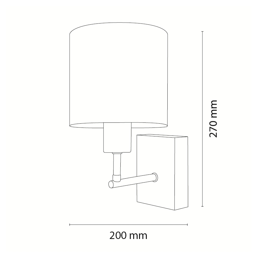 BRILAGI - Bērnu sienas lampa BOBO WOOD 1xE27/25W/230V ozols/melna/balta/zila/lācīši