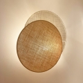 Brilagi - Sienas lampa CIRCLES 1xE27/15W/230V 35x32 cm bēša/krēmkrāsa