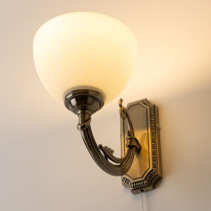 Brilagi - Sienas lampa CLASSIC 1xE27/60W/230V misiņš