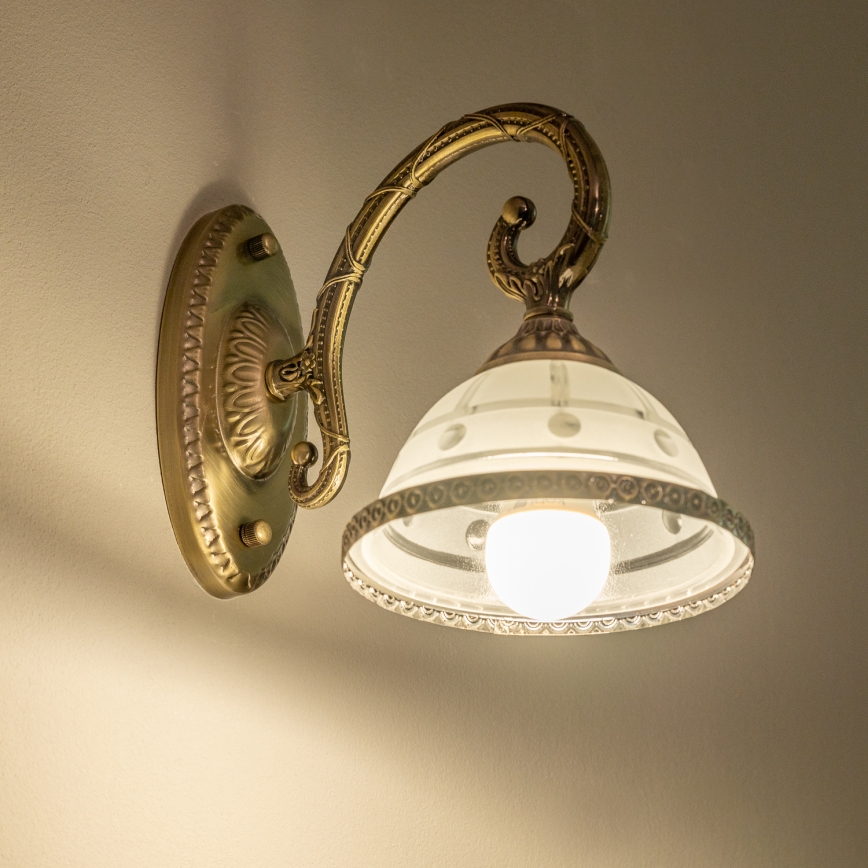 BRILAGI - Sienas lampa CLASSIC 1xE27/60W/230V misiņš