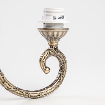 BRILAGI - Sienas lampa CLASSIC 1xE27/60W/230V misiņš