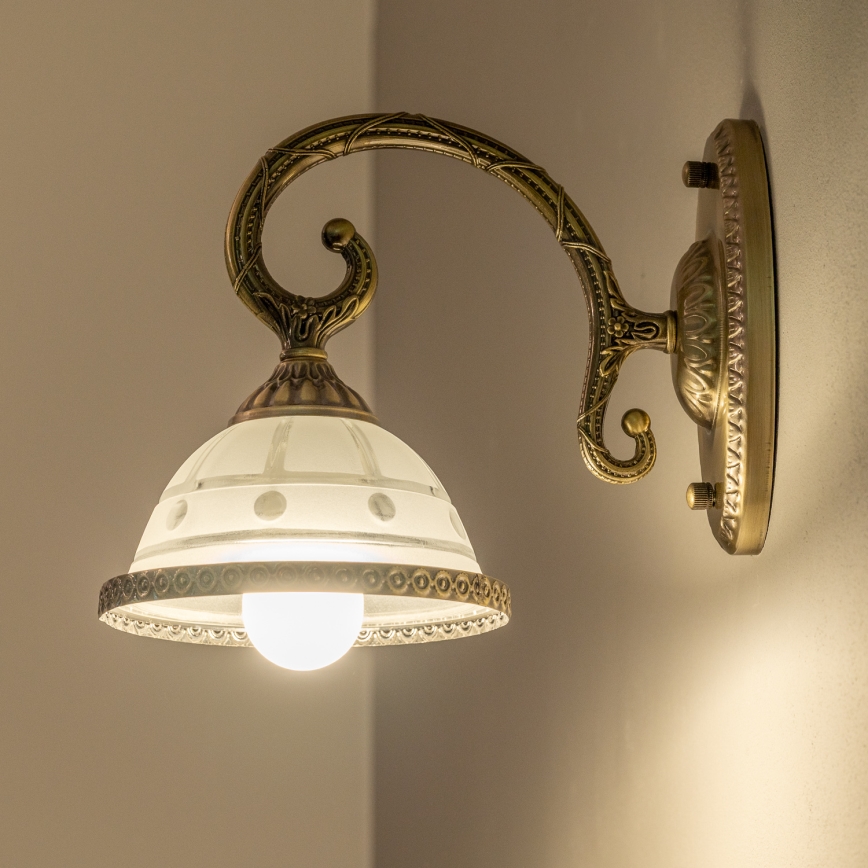 BRILAGI - Sienas lampa CLASSIC 1xE27/60W/230V misiņš