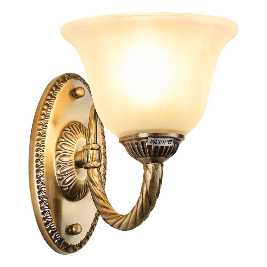 Brilagi - Sienas lampa CLASSIC 1xE27/60W/230V misiņš