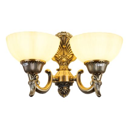 Brilagi - Sienas lampa CLASSIC 2xE27/60W/230V misiņš
