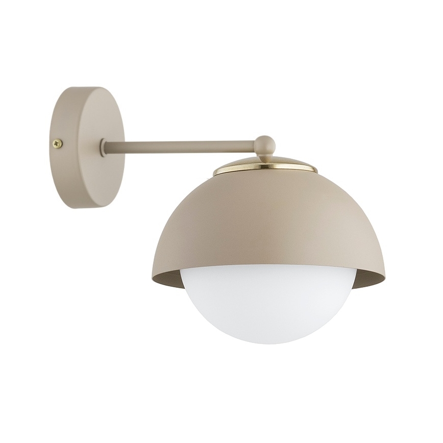 Brilagi - Sienas lampa COSMO 1xE27/60W/230V bēša/zelta