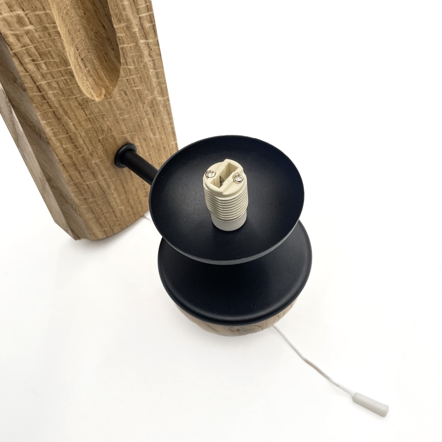 Brilagi - Sienas lampa COTTAGE 1xG9/40W/230V ozols/balta