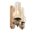 Brilagi - Sienas lampa COTTAGE 2xE14/40W/230V ozols/brūna
