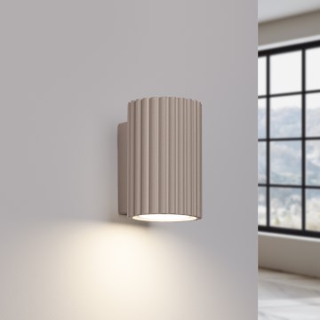 Brilagi - Sienas lampa CRESTO 2xGU10/10W/230V 10 cm taupe