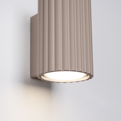 Brilagi - Sienas lampa CRESTO 2xGU10/10W/230V 10 cm taupe