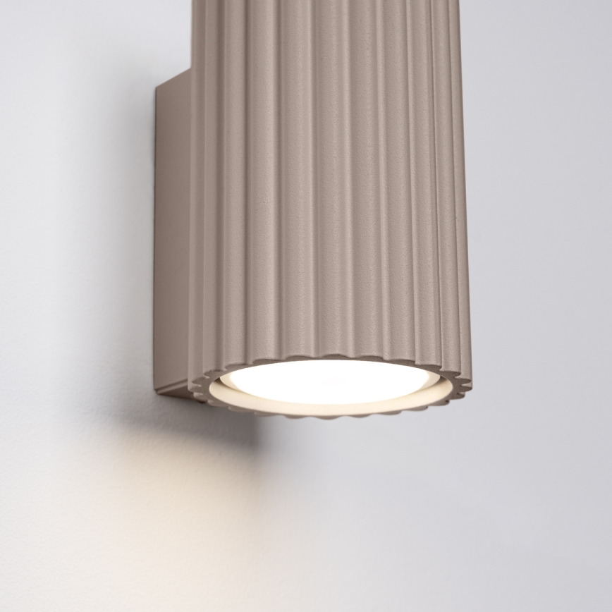 Brilagi - Sienas lampa CRESTO 2xGU10/10W/230V 10 cm taupe