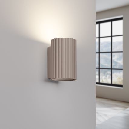 Brilagi - Sienas lampa CRESTO 2xGU10/10W/230V 10 cm taupe