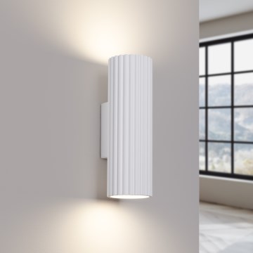 Brilagi - Sienas lampa CRESTO 2xGU10/10W/230V 20 cm balta