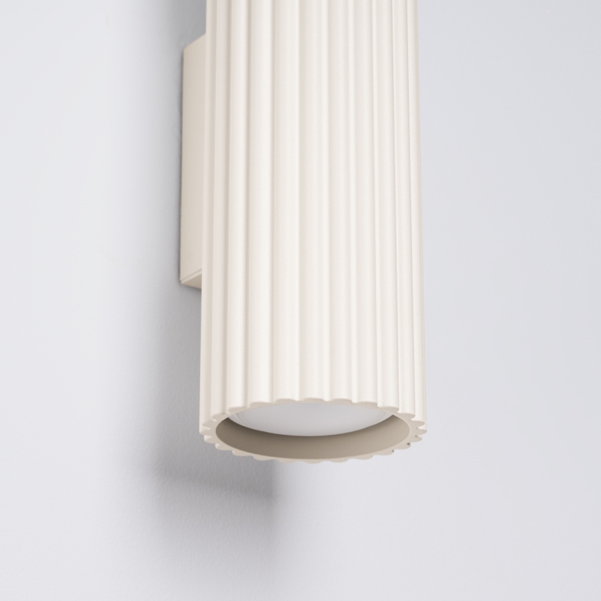 Brilagi - Sienas lampa CRESTO 2xGU10/10W/230V 20 cm krēmkrāsa