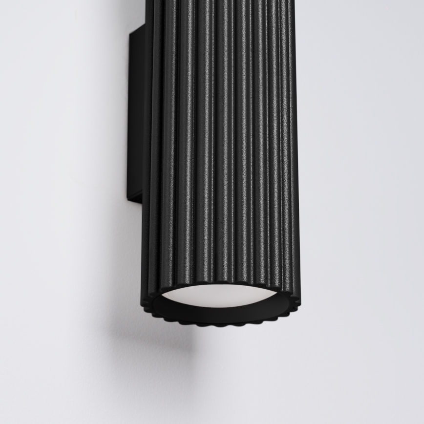 Brilagi - Sienas lampa CRESTO 2xGU10/10W/230V 20 cm melna